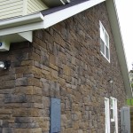 Full House Clad in Stone (Willamette Broken Top Stone)