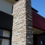 Stack Stone Blade Wall (Pro- Fit Ledgestone in Shale)